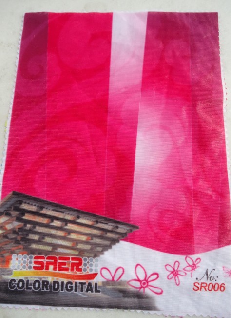 110g/sqm Dye Sublimation Knitted Polyester Fabric For Digital Printing Banner 0
