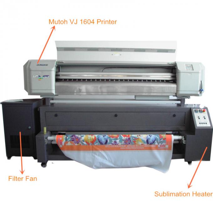 Indoor Sublimation Fabric Epson Multifunction Printer 1.6M  For Advertising Flag Print 0