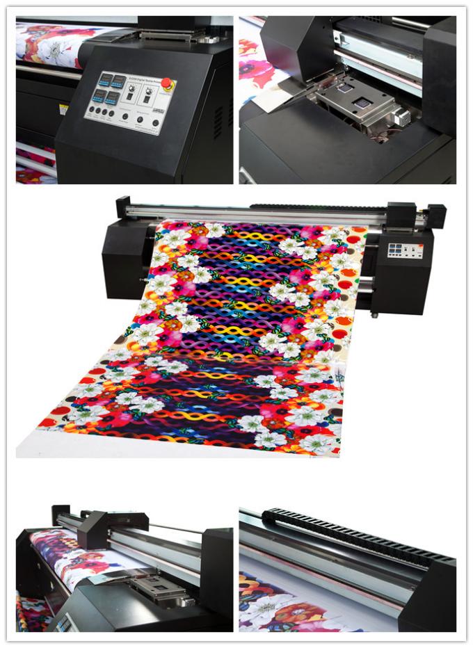 2.2m Digital Fabric Plotter Inkjet Sublimation Plotter With Two DX7 Print Head 0