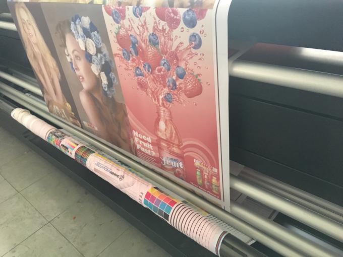 Polyester Banner Flag Printing Machine Roll To Roll Type Directly Print 0