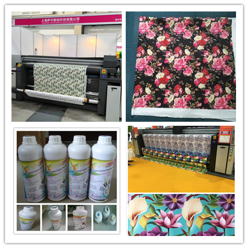 100% Cotton Fabric Textile T Shirt Printing Machine Automatic Wearing Resistance 4