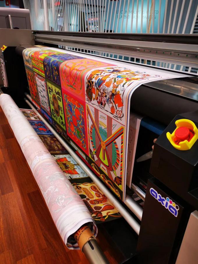 1800DPI Heat Transfer Sublimation Printing Machine Dual CMYK 0
