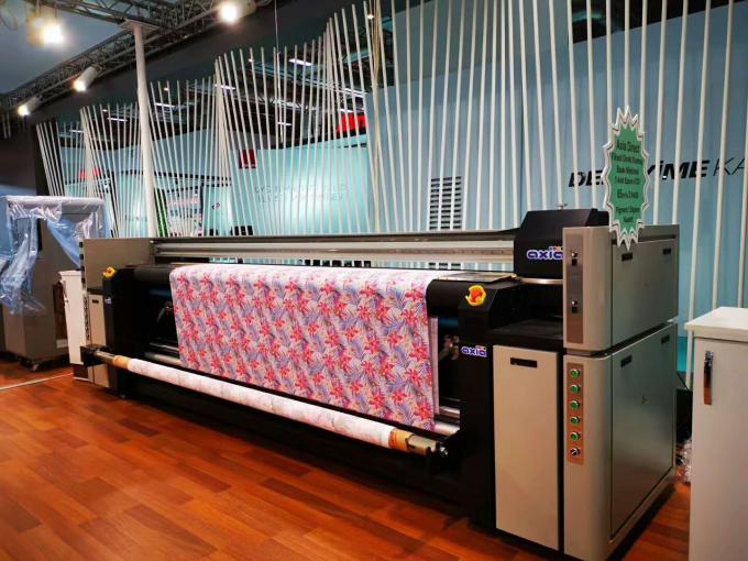 1.0m Wide Roller Style Textile Calender Machine Sublimation Printing Heat Press Machine 2