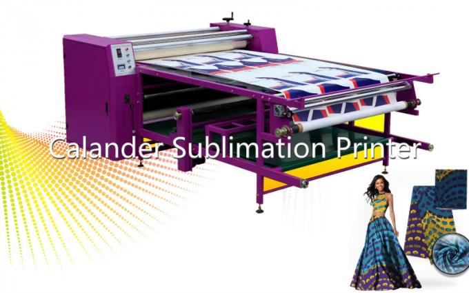 Textile Calender Fabric Heat Press Transfer Machine Flatbed Roller Heat Press Machine 0