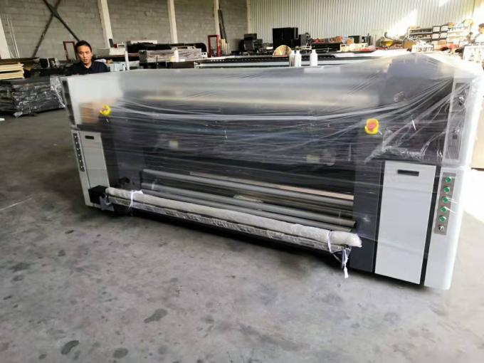 Dual Cmyk Pigment Ink Fabric Printer Machine Inkjet Printer 1800DPI Max Resolution 0