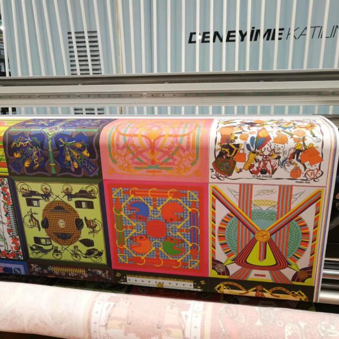 Curtain Fabric / Wallpaper Fabric Printing Machine 1800DPI Resolution 3