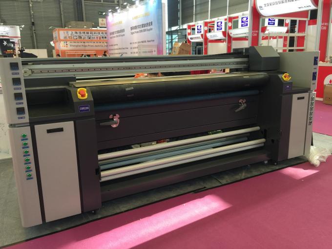 CMYK Automatic Digital Flag Printing Machine Plotter With Epson PrintHead 2