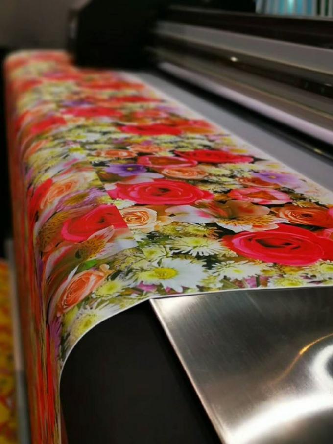 Textile Fabric Sublimation Printing Machine Flag Printing Machine With CMYK Print Head 2