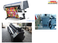 Sublimation Waterbased Ink Polyeste Banner Printing Machine With 1440 Nozzles