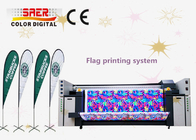 Digital Textile Printing Machine With Heater / Sublimation Flag Printing System