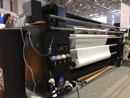 Continuously Digital Printing Machine / Large Format Inkjet Printer For Fabric