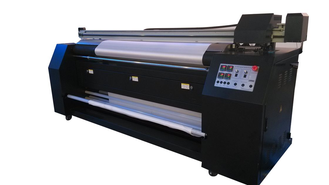 Sublimation Satin Fabric Printing Machine 5.5KW Dual CMYK 1440 DPI
