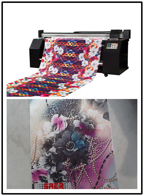 Digital Inkjet Fabric Sublimation Printing Plotter Machine 1400DPI