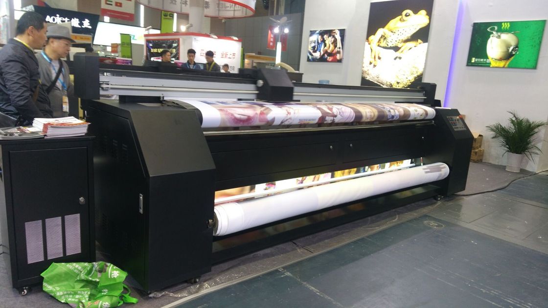 Double CMYK Fabric Digital Textile Printing Machine Sublimation Flag Printer