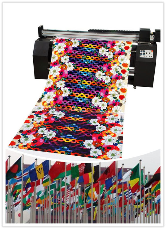 Sublimation Digital Fabric Plotter Pigment Flag Printing Machine