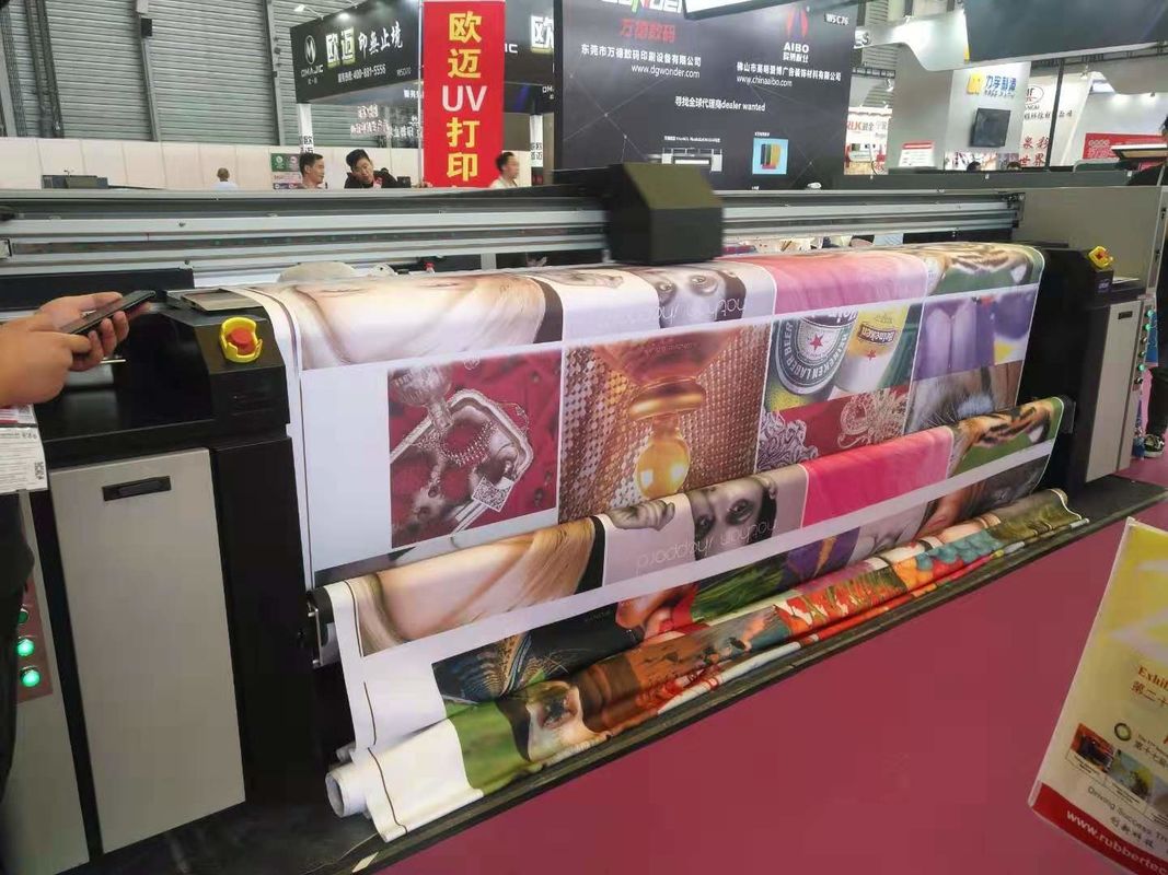 3.2m Digital Fabric Printer With Auto Constant Tension Feeding And Taking Up System