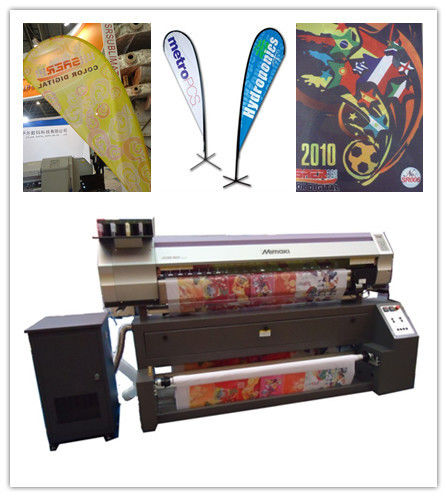 Digital Indoor And Outdoor Mimaki Textile Printer To Make Feather Flag Directly