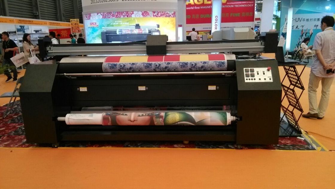 Automatic Fabric Plotter Multicolor with 2 Epson DX7 print head