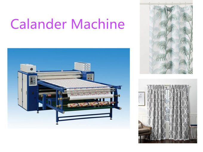 Heat Transfer Fabric Calender Machine Multiple Surface Sublimation For Clothing Printing 0
