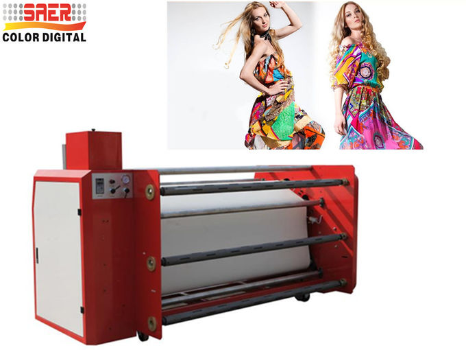 Heat Transfer Fabric Calender Machine Multiple Surface Sublimation For Clothing Printing 1