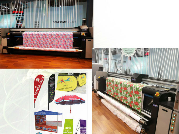 Stable Epson Sublimation Printer Roll To Roll Directly Print For Polyester Fabric 3