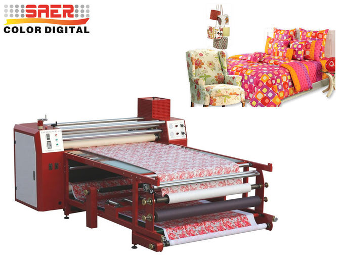 Rotary Heat Press Sublimation Textile Calender Machine 0