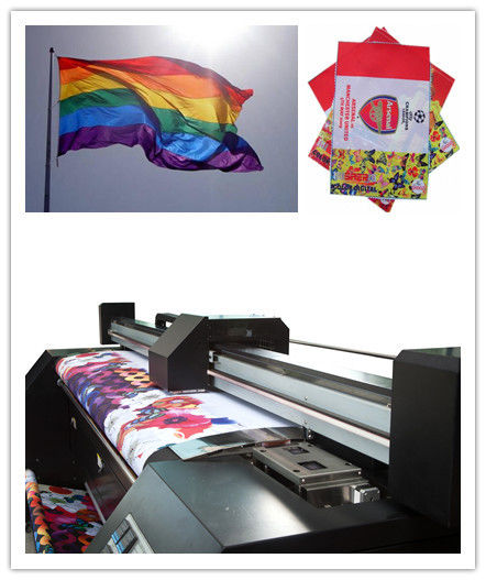 Large Format Digital Textile Printing Machine 3200MM Custom Car Flags 2