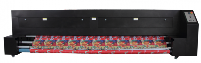Digital 100% Polyester Direct Sublimation Textile  Printer With Dual Cmyk Color 1440 Nozzles 2