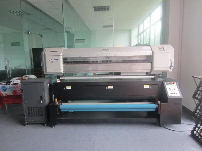 Digital Mutoh Dye Sublimation Textile Outdoor Poster Printers  With Dual CMYK 0