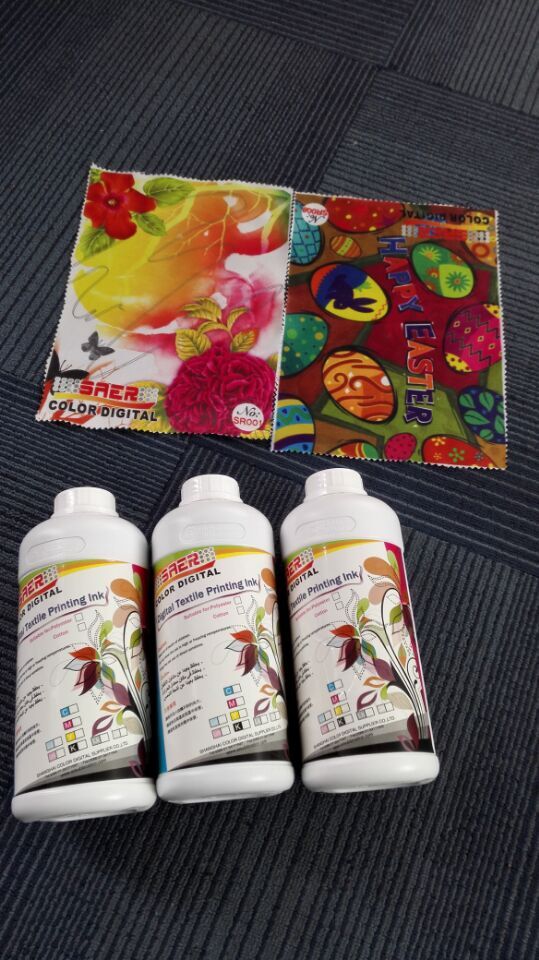 Waterbased CMYK Garment Satin Sublimation Printing Ink For  Sliver Eagle Fabric 1