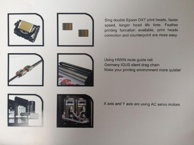 Epson Dx7 Print Head Digital Textile Printing Machines / Digital Fabric Printing Machines 2