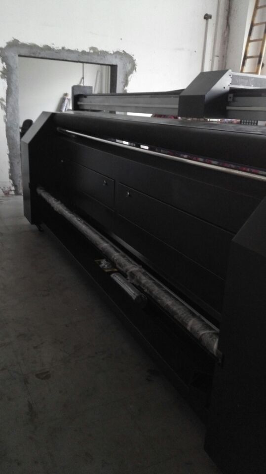 High Speed Large Format Printing Machine Sublimation Flag Satin Printer 0