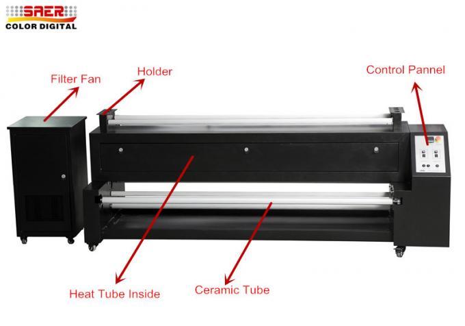 Automatic Digital Textile Sublimation Heater Blank or Printed Material 0