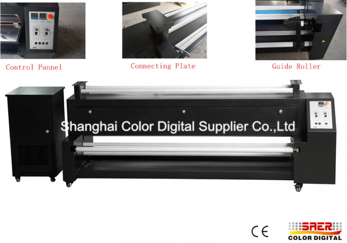 1.8M Color Fixation Machine Use Sublimation Heater With Piezo Printers 0