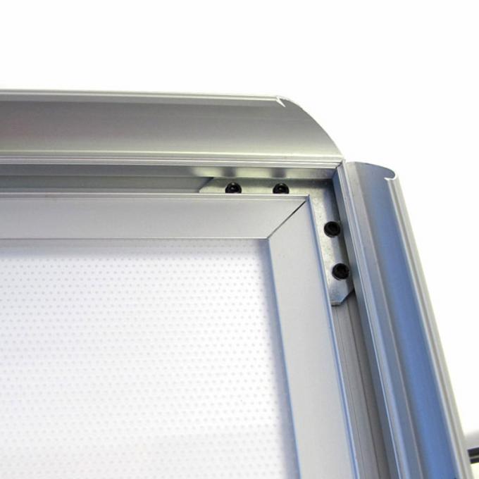 Flip / Clamshell Type Slim LED Light Box Outdoor Advertising Lightbox For Airport 0