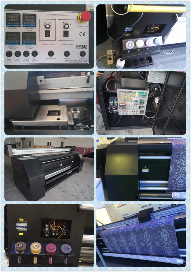Automatic Sublimation Large Format Digital Fabric Printing Machine / Digital Textile Printer High Resolution 0