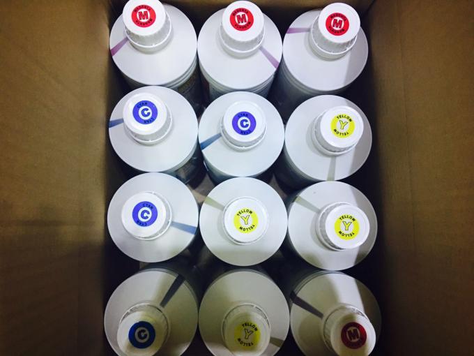 CMYK Sublimation Printer Ink One Liter For Textile Inkjet Printer 0