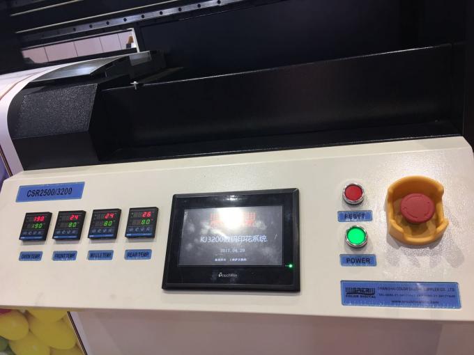 Inkjet Textile Printing Machine , Two / Four Kyocera Heads Banner Plotter Printer 0