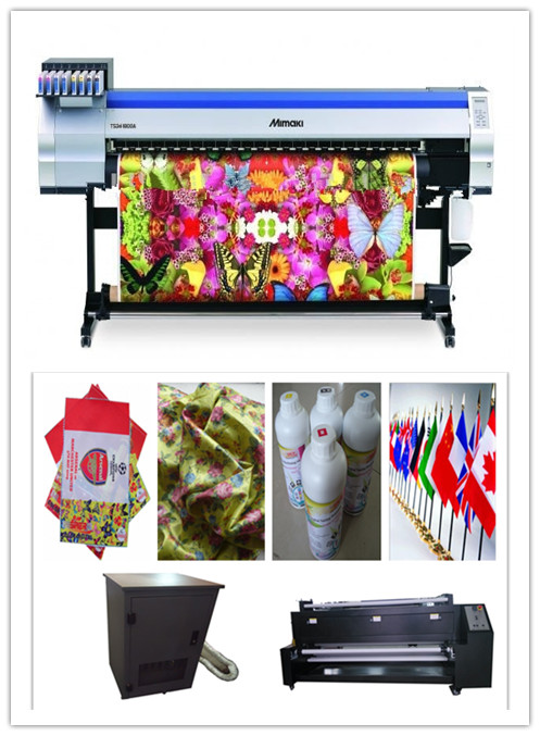 Roll To Roll Flag Printing Machine 1440dpi Resolution High Speed Inkjet Printer 1