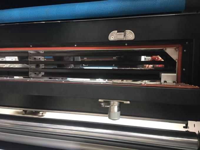 Dual CMYK Color Flag Printing Machine / Direct To Fabric Printing Machine With Three Epson 4720 Print Heads 8