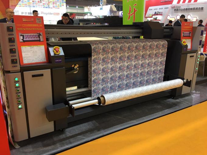 Custom Made 2200mm Large Format Plotter With Three Epson 4720 Print Heads 0