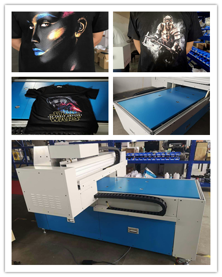 A3 Size Digital Flatbed Printer 600 * 1200mm Tray Size With 8 Ricoh Heads 0