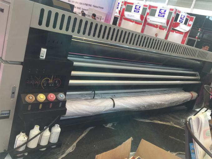 3 Head Fabric Flag Banner Printing Machine Textile Sublimation Printer 1