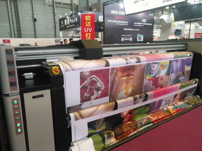 Large Format Digital Fabric Printing Machine Textile Printing System Support Oversea Service 0