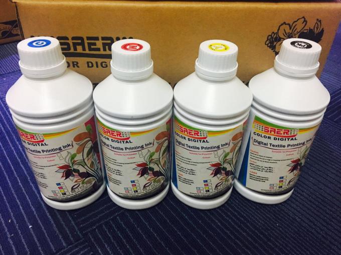 Textile Printing Sublimation Printing Ink CMYK Color Environment Friendly 0