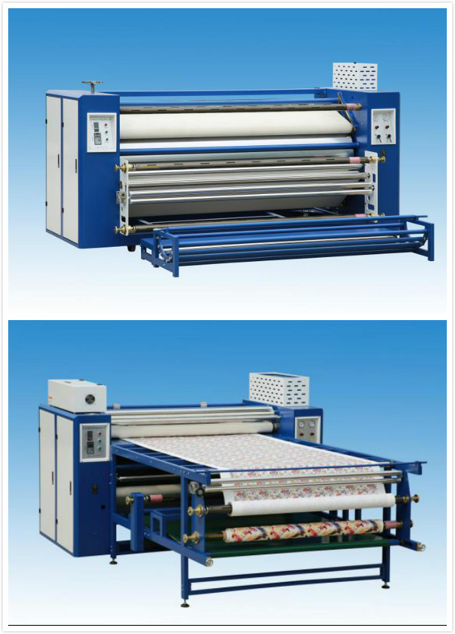 Rotary Fabric Textile Calender Machine Thermal Transfer Press Printing Machine 0