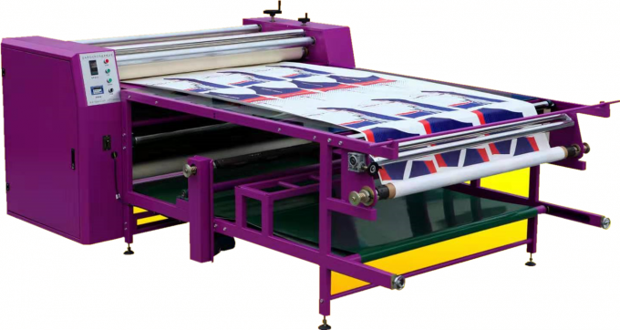 Rotary 1600mm Transfer Printing Textile Calender Machine 1