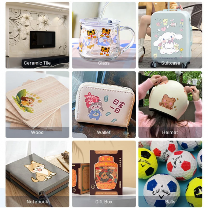 OEM UV DTF Printer With Laminator Sticker Label Cup Printing Machine For Small Home Business Idea 0