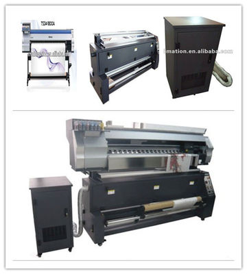 High Speed 1440dpi Epson Head Roll To Roll Flag Printing Machine