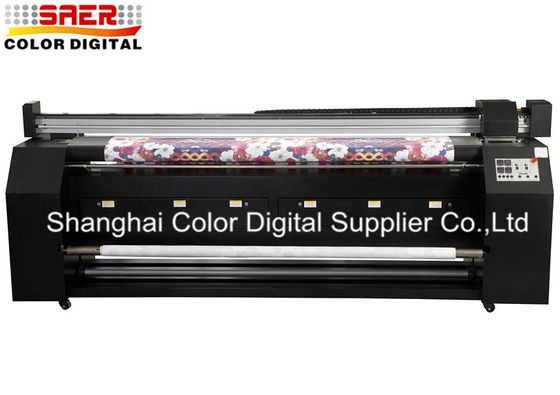 Double DX7 Head Banner Printing Machine For Mirror Fabric Making